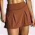 Shorts Saia Lela Suplex Terracota - Imagem 2