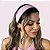 Faixa de Cabelo Cotelê Rosa Candy - Imagem 2