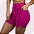 Bermuda com Bolso Suplex Magenta - Imagem 1