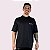 Camiseta Oversized Run Preta Unissex - Imagem 1
