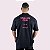 Camiseta Oversized Run Preta Unissex - Imagem 5