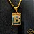 Pingente Banhado a Ouro 18k Letra B - Imagem 1