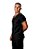 Pijama Cirúrgico Masculino Hospitalar Scrub Gola V -Two Way Preto - Imagem 2