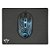 Kit Mouse e Mousepad Gamer GXT 783 Izza LED com fio - Imagem 4