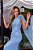 VESTIDO LONGO LUREX UM OMBRO SO CAPA RECORTE LATERAL AZUL SERENITY SORI - Imagem 2