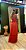 VESTIDO LONGO MICROTULE COM GLITTER ALÇA FINA CINTURA COM AMARRÇÃO TERRA COTA PH - Imagem 2