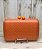 CLUTCH BORDAS ARREDONDADAS LARANJA - Imagem 1