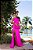 VESTIDO LONGO SEDA OMBRO SÓ COM FENDA PINK JM - Imagem 1