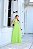 VESTIDO LONGO MICROTULE DE ALCINHA VERDE LIMA - Imagem 1
