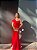 VESTIDO LONGO CREPE COM ELASTANO UM OMBRO SO DETALHE BABADO FENDA LATERAL VERMELHO - Imagem 1