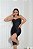 VESTIDO MIDI PRADA ESTILO CORPETE ALÇA EM CORRENTES FENDA PRETO - Imagem 2