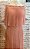 VESTIDO LONGO MICROTULE COM GLITTER TODO PLISSADO MANGA CIGANINHA ROSE - Imagem 2