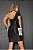 VESTIDO CURTO CETIM COM TOQUE DE SEDA UM OMBRO SO PRETO - Imagem 3