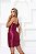 VESTIDO CURTO CETIM COM TOQUE DE SEDA UM OMBRO SO FUCSIA - Imagem 3