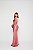 VESTIDO LONGO CETIM COM TOQUE DE SEDA OMBRO A OMBRO ESTILO SEREIA ROSA CANELA - Imagem 3