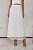 CONJUNTO CROPPED ESTILO CORSET E SAIA MIDI MIX DE RENDAS BRANCO - Imagem 5