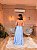 VESTIDO LONGO CREPE 3 MARIAS RECORTE AZUL SERENITY - Imagem 2