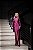 VESTIDO JERSEY LONGO GOLA ALTA M/L DECOTE GOTA FRENTE MARSALA - Imagem 2