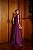 VESTIDO LONGO PRADA COM ELASTANO UM OMBRO SÓ COM CAPA VAZADO CINTURA FENDA LATERAL FUCSIA - Imagem 4