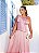VESTIDO LONGO ZIBELINE UM OBRO SÓ COM DETALHE DE LAÇO ROSE - Imagem 2
