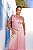 VESTIDO LONGO ZIBELINE UM OBRO SÓ COM DETALHE DE LAÇO ROSE - Imagem 3