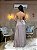 VESTIDO LONGO LUREX COSTAS VAZADA COM AMARRAÇÃO ROSÊ - Imagem 3