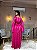 VESTIDO LONGO CHIFFON MANGA MORCEGO FAIXA AMARRAÇÃO PINK - Imagem 3