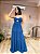 VESTIDO LONGO CHIFFON TOMARA QUE CAIA PALA CINTURA DETALHE DE CAMADAS SAIA ARDÓSIA - Imagem 1