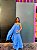 VESTIDO LONGO CREPE DE SEDA MULLET MIL FORMAS AZUL SERENITY - Imagem 1