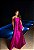 VESTIDO LONGO ZIBELINE ESTRUTURADO TOMARA QUE CAIA LAÇO PINK - Imagem 1