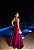 VESTIDO LONGO ZIBELINE ESTRUTURADO TOMARA QUE CAIA LAÇO PINK - Imagem 2