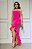 VESTIDO MULLET TOMARA QUE CAIA BABADO ASSIMÉTRICO PINK - Imagem 1