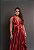 VESTIDO LONGO PRADA COM ELASTANO FRENTE UNICA FENDA LATERAL FUCSIA - Imagem 1