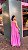 VESTIDO LONGO CREPE GOLA ALTA FAIXA AMARRAÇÃO ROSA BEBÊ - Imagem 3