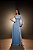 VESTIDO LONGO OMBRO SO RECORTE CINTURA LUREX BIA AZUL SERENITY - Imagem 1
