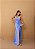 VESTIDO LONGO PRADA ALÇA BRILHO NO FRONTAL AZUL SERENITY - Imagem 1