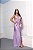 VESTIDO LONGO PRADA ALÇA BRILHO NO FRONTAL LILAS - Imagem 1