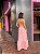 VESTIDO LONGO CREPE DECOTE V DETALHE GOTA COM AMARRAÇÃO ROSÊ CAM - Imagem 3