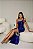 VESTIDO LONGO PRADA UM OMBRO SÓ DRAPEADO COM FENDA AZUL ROYAL - Imagem 5