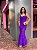 VESTIDO LONGO BANDAGEM ALÇA ROXO - Imagem 1