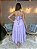 VESTIDO MIDI FLUIDO BABADO DECOTE V COM DETALHE SAIA BABADO FLUIDO LILÁS - Imagem 2