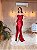 VESTIDO LONGO PRADA COM ELASTANO DECOTE TOMARA QUE CAIA DRAPEADO COM FENDA MARSALA - Imagem 1