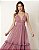 VESTIDO LONGO LUREX COSTA NUA E BABADO SAIA BN ROSE - Imagem 3
