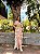 VESTIDO LONGO CHIFFON FLORAL UM OMBRO SÓ SAIA MULLET COM BABADOS FUNDO VERDE - Imagem 1
