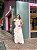 VESTIDO LONGO CHIFFON FRENTE ÚNICA TODO EM CAMADAS ROSÊ - Imagem 2