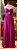 VESTIDO LONGO TOMARA CAIA CREPE DE SEDA DETALHE ABAIXO DO BUSTO SAIA FLUIDA PINK - Imagem 1