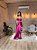 VESTIDO LONGO ZIBELINE CORSELET TOMARA QUE CAIA COM DETALHE NA SAIA ROSA - Imagem 1
