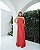 VESTIDO LONGO CREPE DE SEDA TOMARA QUE CAIA COM FAIXA NO PESCOÇO PINK - Imagem 2