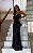 VESTIDO LONGO PRADA ALÇA BRILHO NO FRONTAL  PRETO - Imagem 1