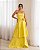 VESTIDO LONGO ZIBELINE TOMARA QUE CAIA SAIA TRÊS MARIAS  AMARELO - Imagem 1